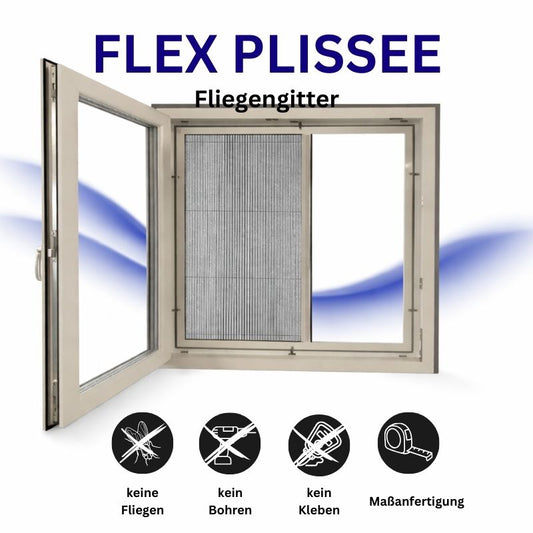 Flex Plissee ( ohne bohren zum klemmen )