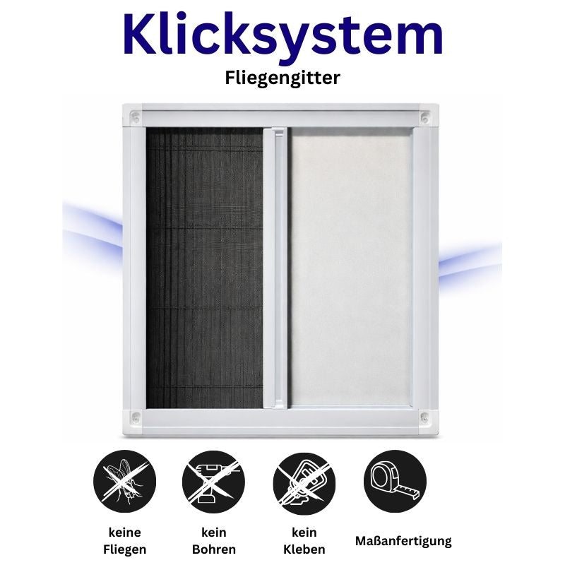 Klicksystem (Insektenschutz Plissee Klicksystem)