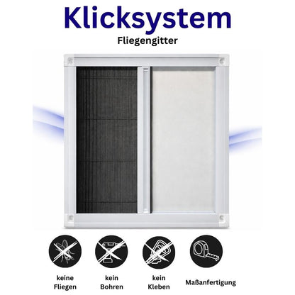 Klicksystem (Insektenschutz Plissee Klicksystem)