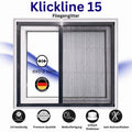 Klickline15 Insektenschutz Plissee
