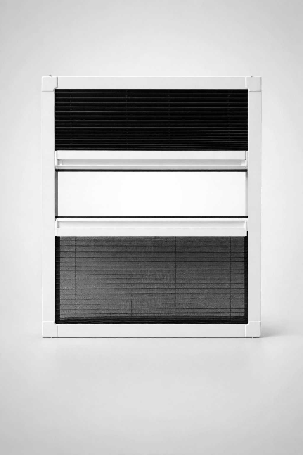 Insektenschutz Plissee für Dachfenster – optional mit Sonnenschutz (schrauben oder kleben)